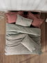L'essentiel linge de maison Juego de funda de edredón doble Ranforce Rojo teja